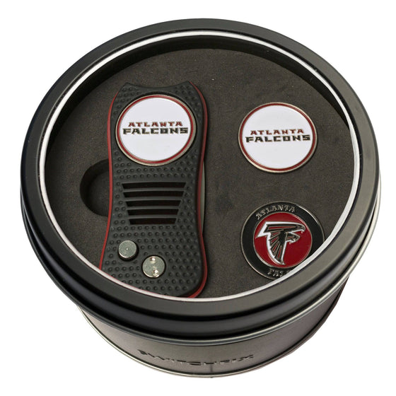 Atlanta Falcons Tin Set - Switchfix, 2 Markers - 757 Sports Collectibles