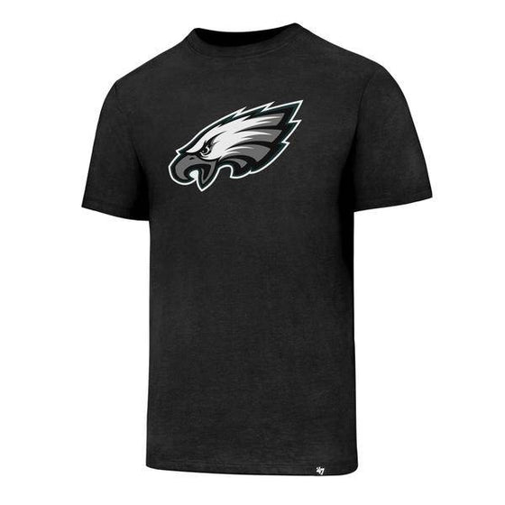 PHILADELPHIA EAGLES ’47 CLUB TEE T-Shirt Short Sleeve Shirt - L Size Large - Black - 757 Sports Collectibles