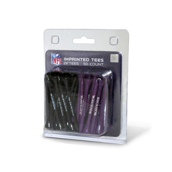 Baltimore Ravens Pack Of 50 Golf Tees - 757 Sports Collectibles