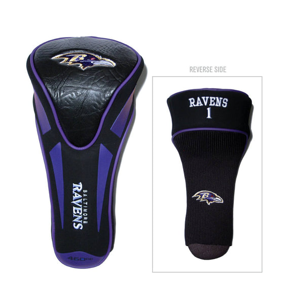 Baltimore Ravens Single Apex Driver Head Cover - 757 Sports Collectibles