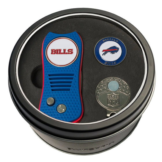 Buffalo Bills Tin Set - Switchfix, Cap Clip, Marker - 757 Sports Collectibles