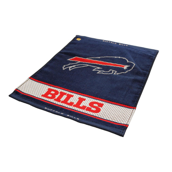 Buffalo Bills Jacquard Woven Golf Towel - 757 Sports Collectibles