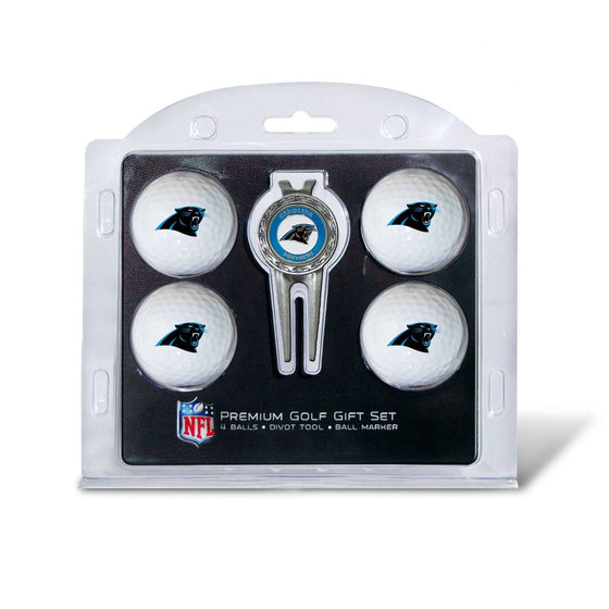 Carolina Panthers 4 Golf Ball And Divot Tool Set - 757 Sports Collectibles