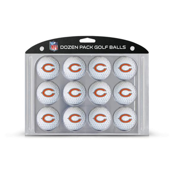 Chicago Bears Golf Balls, 12 Pack - 757 Sports Collectibles