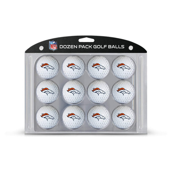 Denver Broncos Golf Balls, 12 Pack - 757 Sports Collectibles