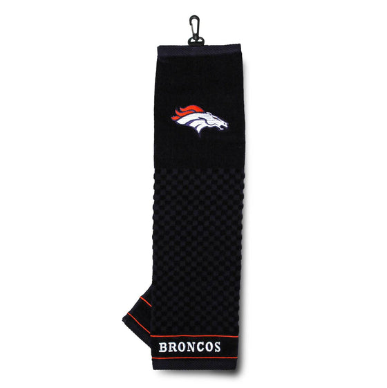 Denver Broncos Embroidered Golf Towel - 757 Sports Collectibles
