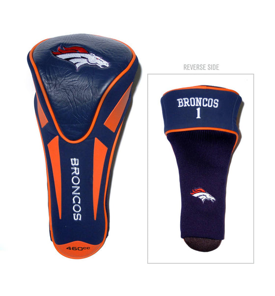 Denver Broncos Single Apex Driver Head Cover - 757 Sports Collectibles