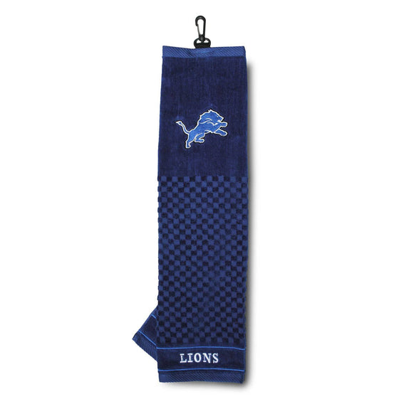 Detroit Lions Embroidered Golf Towel - 757 Sports Collectibles