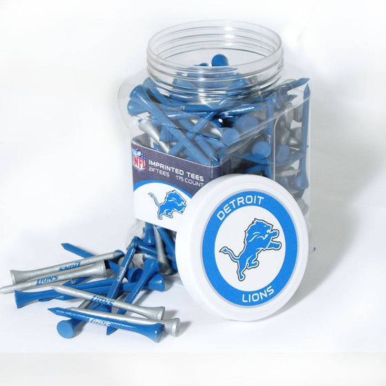 Detroit Lions Jar Of 175 Golf Tees - 757 Sports Collectibles