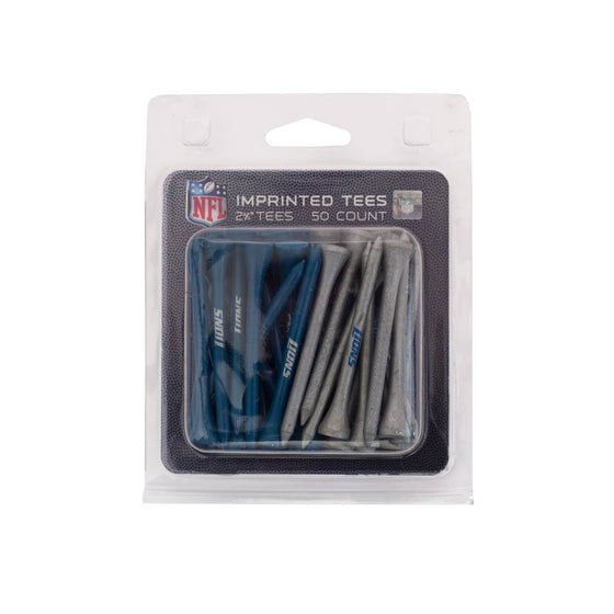 Detroit Lions Pack Of 50 Golf Tees - 757 Sports Collectibles