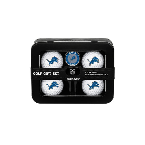 Detroit Lions 4 Golf Ball And Divot Tool Set - 757 Sports Collectibles