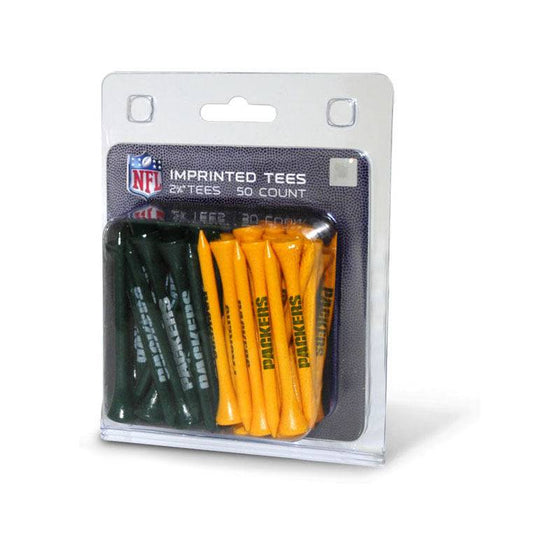 Green Bay Packers Pack Of 50 Golf Tees - 757 Sports Collectibles