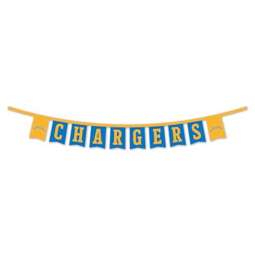 Los Angeles Chargers Banner String Pennant Flags - 757 Sports Collectibles