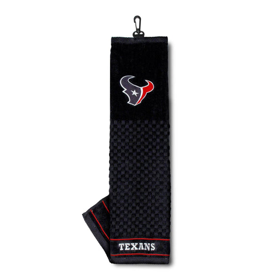 Houston Texans Embroidered Golf Towel - 757 Sports Collectibles