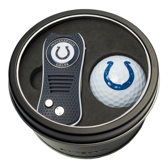 Indianapolis Colts Tin Set - Switchfix, Golf Ball - 757 Sports Collectibles