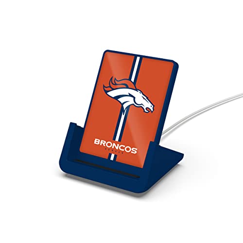 SOAR NFL Wireless Charging Stand, Denver Broncos - 757 Sports Collectibles