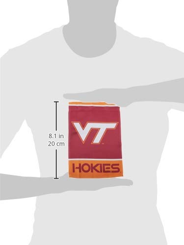 Wincraft, NCAA Virginia Tech Hokies Garden Flag, 12"x18", 2-Sided, Team Color - 757 Sports Collectibles