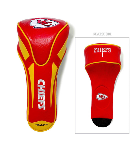 Kansas City Chiefs Single Apex Driver Head Cover - 757 Sports Collectibles