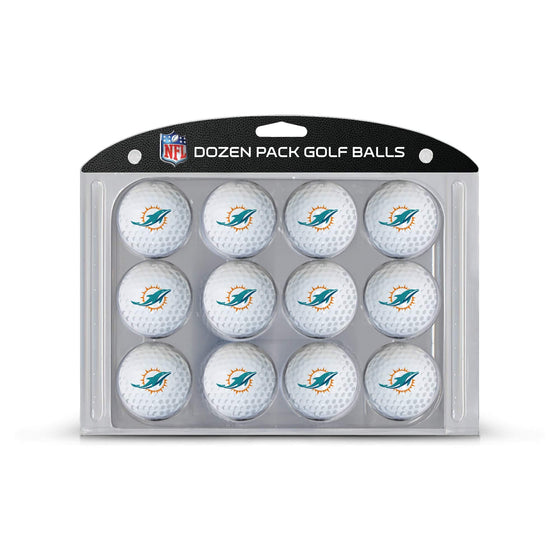 Miami Dolphins Golf Balls, 12 Pack - 757 Sports Collectibles