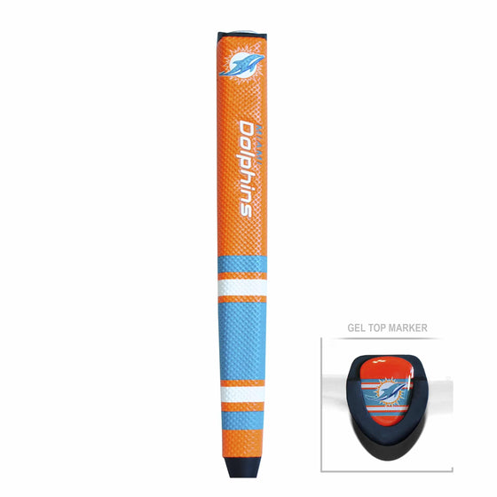 Miami Dolphins Golf Putter Grip - 757 Sports Collectibles