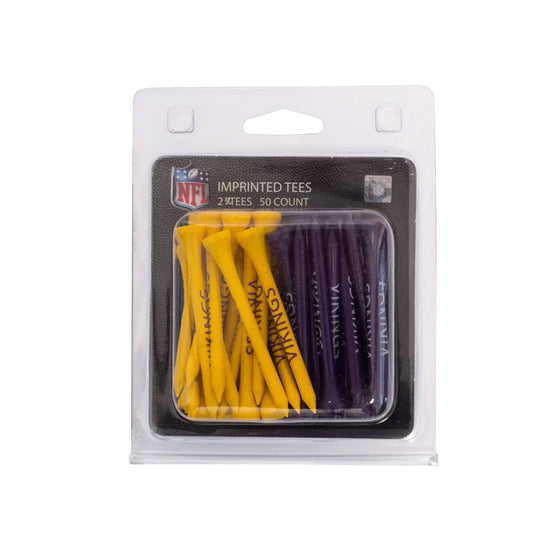 Minnesota Vikings Pack Of 50 Golf Tees - 757 Sports Collectibles