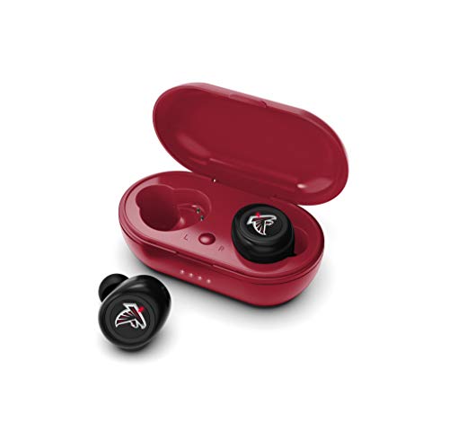 NFL Atlanta Falcons True Wireless Earbuds, Team Color - 757 Sports Collectibles