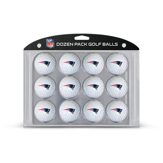 New England Patriots Golf Balls, 12 Pack - 757 Sports Collectibles