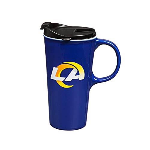 Team Sports America Los Angeles Rams, 17oz Boxed Travel Mug - 757 Sports Collectibles