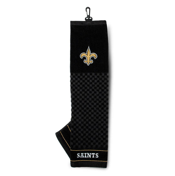 New Orleans Saints Embroidered Golf Towel - 757 Sports Collectibles