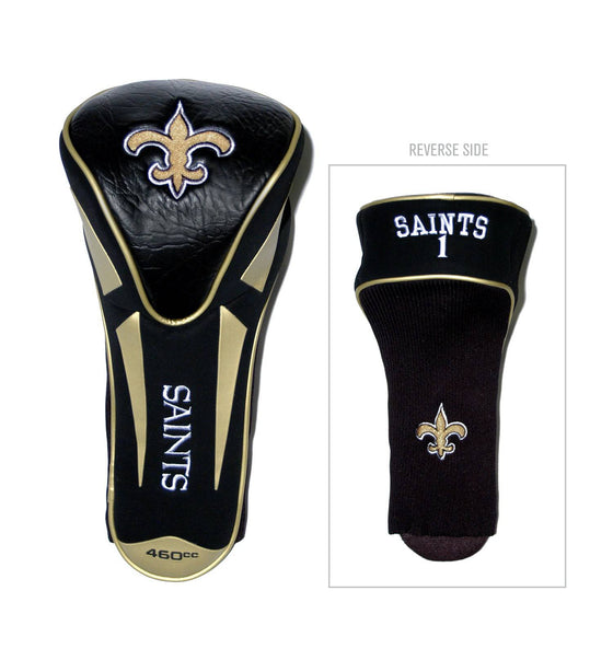 New Orleans Saints Single Apex Driver Head Cover - 757 Sports Collectibles