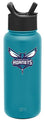 Simple Modern NBA Charlotte Hornets 32oz Water Bottle with Straw Lid Insulated Stainless Steel Summit - 757 Sports Collectibles