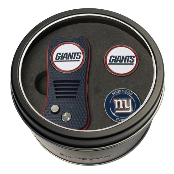 New York Giants Tin Set - Switchfix, 2 Markers - 757 Sports Collectibles