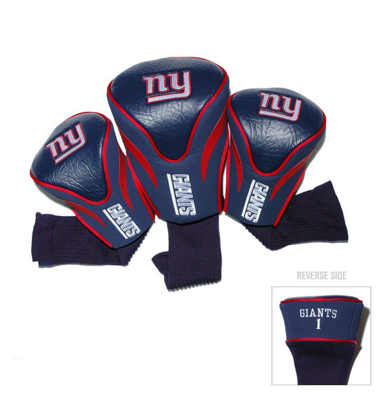 New York Giants 3 Pack Contour Head Covers - 757 Sports Collectibles