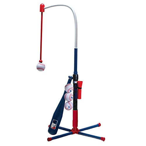 Franklin Sports Kids Teeball and Baseball Batting Tee - MLB 2-in-1 Grow-with-Me Tee - Adjustable Youth Hitting Tee - Perfect for Teeball and Baseball - 757 Sports Collectibles