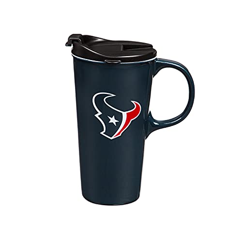 Team Sports America Houston Texans, 17oz Boxed Travel Mug - 757 Sports Collectibles