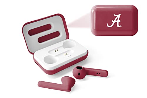 SOAR NCAA True Wireless Earbuds V.4, Alabama Crimson Tide - 757 Sports Collectibles