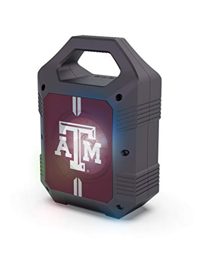 NCAA Texas A&M Aggies ShockBox XL Wireless Bluetooth Speaker, Team Color - 757 Sports Collectibles