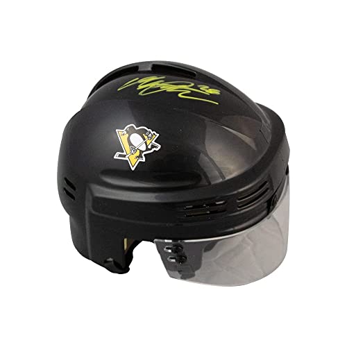 Marcus Pettersson Autographed Pittsburgh Mini Hockey Helmet - BAS - 757 Sports Collectibles