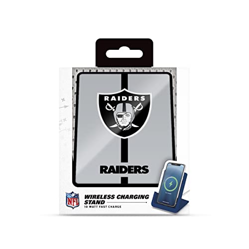 SOAR NFL Wireless Charging Stand, Las Vegas Raiders - 757 Sports Collectibles