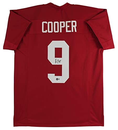 Alabama Amari Cooper Authentic Signed Maroon Jersey Autographed BAS - 757 Sports Collectibles