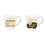 Team Sports America Pittsburgh Steelers, Ceramic Cup O'Java 17oz Gift Set - 757 Sports Collectibles