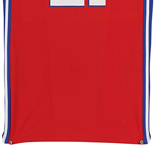 76ers Joel Embiid March 8, 2018 Game Used Red Road Nike Jersey NBA LOA - 757 Sports Collectibles