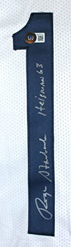 Roger Staubach Signed White College Style Jersey w/Insc.-Beckett W Hologram Silver - 757 Sports Collectibles