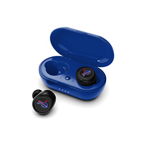 NFL Buffalo Bills True Wireless Earbuds, Team Color - 757 Sports Collectibles