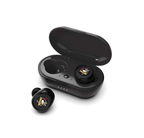 NHL Pittsburgh Penguins True Wireless Earbuds, Team Color - 757 Sports Collectibles