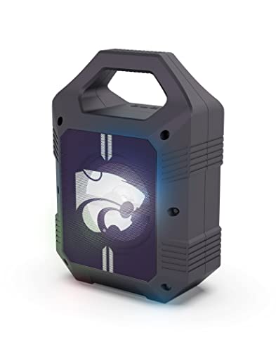 NCAA Kansas State Wildcats ShockBox XL Wireless Bluetooth Speaker, Team Color - 757 Sports Collectibles