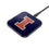 NCAA Illinois Illini Wireless Charging Pad, White - 757 Sports Collectibles