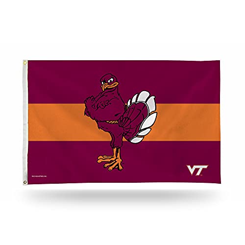 NCAA Virginia Tech Hokies 3' x 5' Banner Flag - Single Sided - Indoor or Outdoor - Home Décor Made By Rico Industries - 757 Sports Collectibles