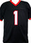 Sony Michel Autographed Black College Style Jersey - Beckett W Black - 757 Sports Collectibles