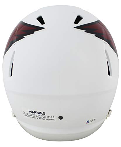 Cardinals Kyler Murray Signed Flat White Full Size Speed Rep Helmet BAS Witness - 757 Sports Collectibles